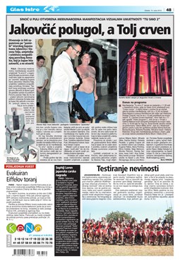 Glas Istre: srijeda, 15. rujan 2010. - stranica 47