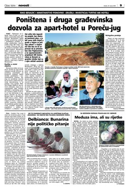 Glas Istre: srijeda, 28. lipanj 2006. - stranica 8