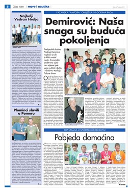 Glas Istre: petak, 27. svibanj 2011. - stranica 35
