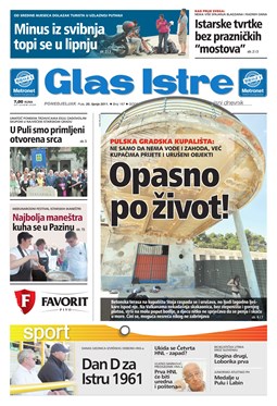 Glas Istre: ponedjeljak, 20. lipanj 2011.