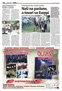 Glas Istre: utorak, 21. lipanj 2011. - stranica 19