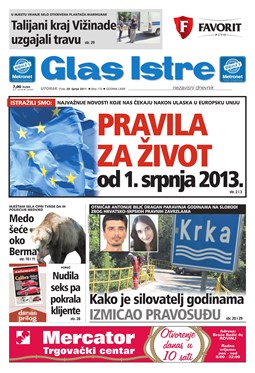 Glas Istre: utorak, 28. lipanj 2011.