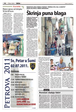 Glas Istre: subota, 2. srpanj 2011. - stranica 14
