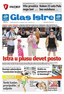 Glas Istre: ponedjeljak, 4. srpanj 2011.