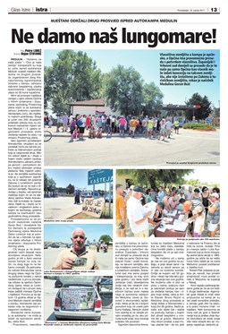 Glas Istre: ponedjeljak, 18. srpanj 2011. - stranica 13
