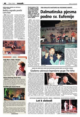 Glas Istre: subota, 15. srpanj 2006. - stranica 46