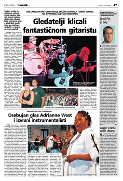 Glas Istre: subota, 15. srpanj 2006. - stranica 47