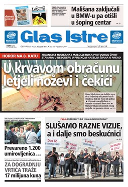 Glas Istre: četvrtak, 6. listopad 2011.