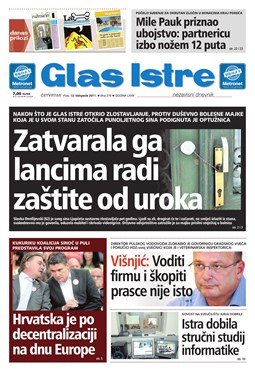 Glas Istre: četvrtak, 13. listopad 2011.