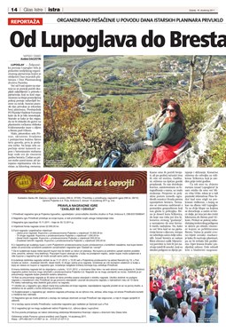 Glas Istre: srijeda, 16. studeni 2011. - stranica 14