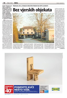 Glas Istre: četvrtak, 5. siječanj 2012. - stranica 16