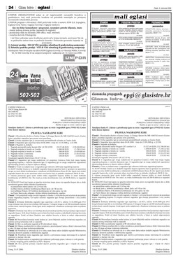 Glas Istre: petak, 4. kolovoz 2006. - stranica 24