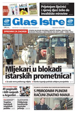 Glas Istre: četvrtak, 23. veljača 2012.