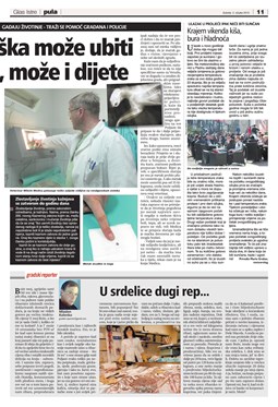 Glas Istre: subota, 3. ožujak 2012. - stranica 11